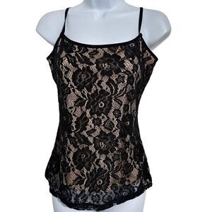 Venus black tank top size S. A593